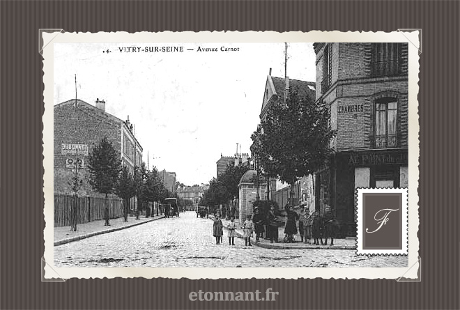 Carte postale ancienne de Vitry-sur-Seine (94 Val-de-Marne)