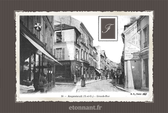 Carte postale ancienne de Argenteuil (95 Val-d'Oise)