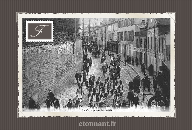 Carte postale ancienne : Beaumont-sur-Oise
