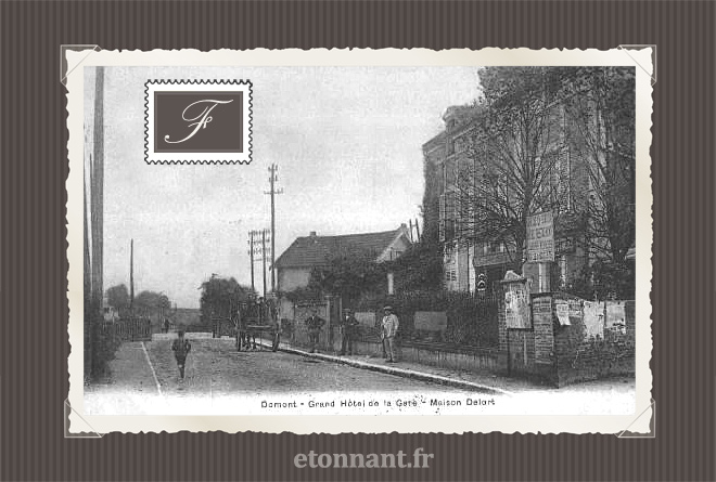 Carte postale ancienne : Domont