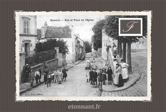 Carte postale ancienne : Domont