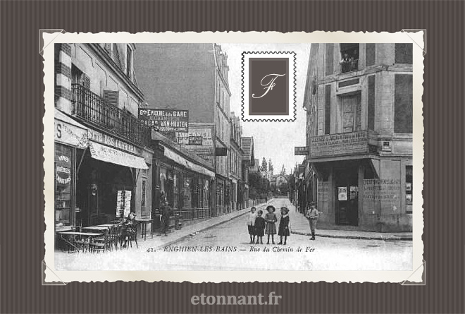 Carte postale ancienne : Enghien-les-Bains