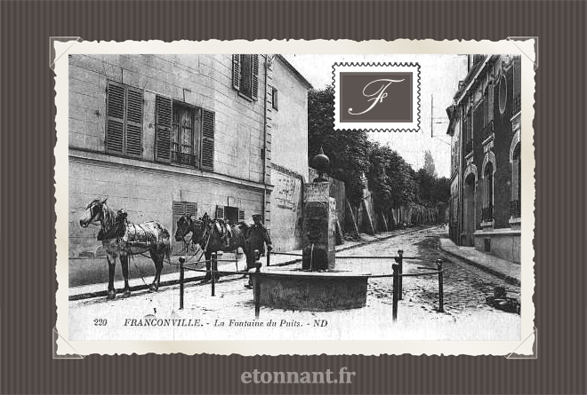 Carte postale ancienne : Franconville