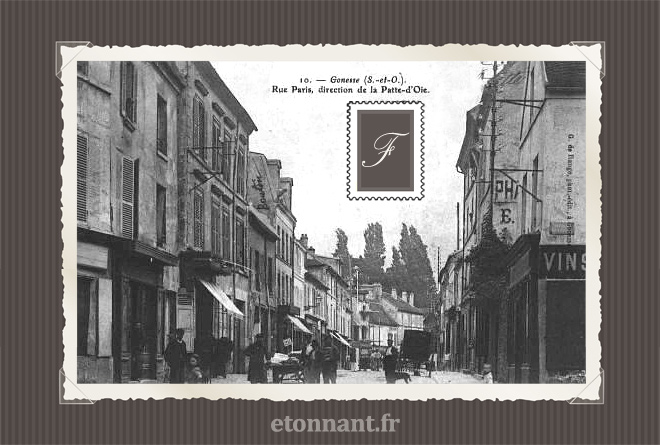 Carte postale ancienne : Gonesse