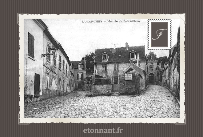 Carte postale ancienne : Luzarches