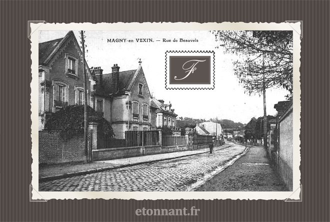 Carte postale ancienne : Magny-en-Vexin