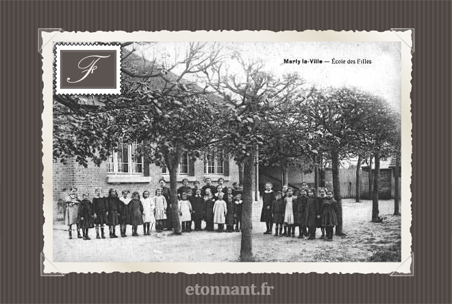 Carte postale ancienne : Marly-la-Ville