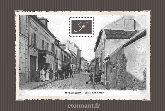 Carte postale ancienne : Montagny