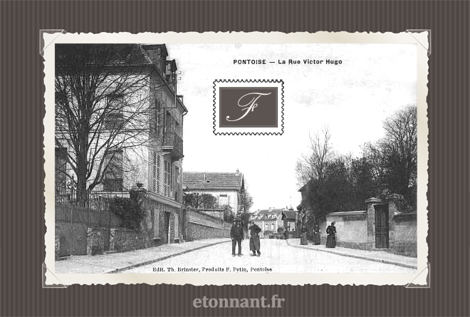Carte postale ancienne de Pontoise (95 Val-d'Oise)