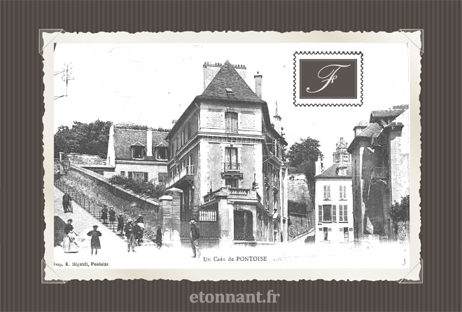 Carte postale ancienne de Pontoise (95 Val-d'Oise)