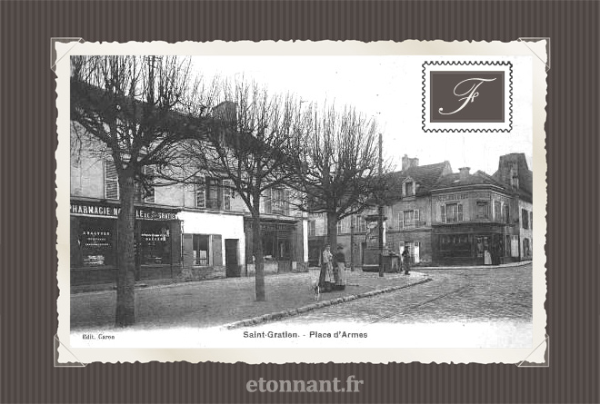 Carte postale ancienne : Saint-Gratien