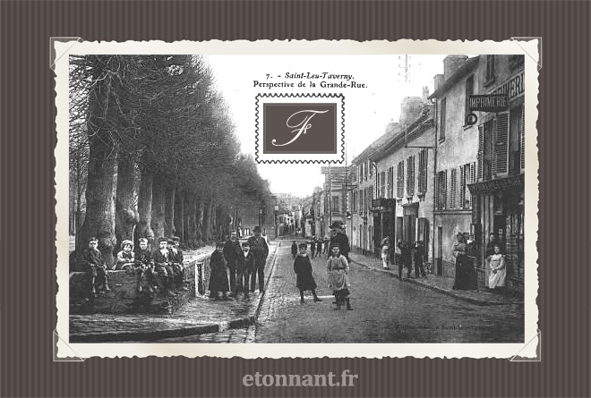 Carte postale ancienne de Saint-Leu-la-Forêt (95 Val-d'Oise)