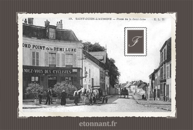 Carte postale ancienne : Saint-Ouen-l'Aumône