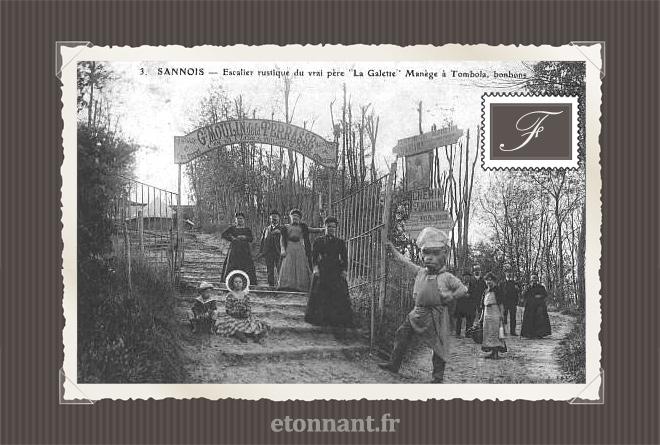 Carte postale ancienne : Sannois