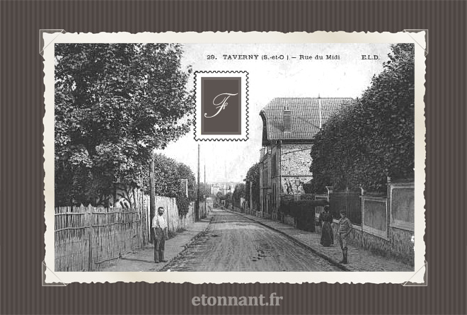 Carte postale ancienne : Taverny