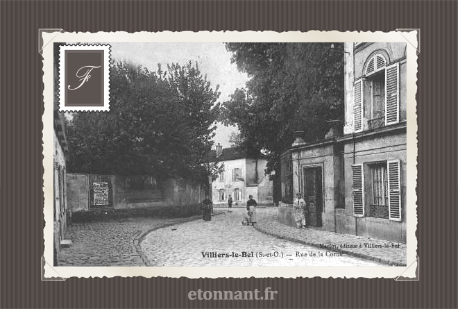 Carte postale ancienne de Villiers-le-Bel (95 Val-d'Oise)