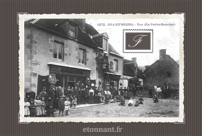 Carte postale ancienne de Grand-Bourg (971 Guadeloupe)