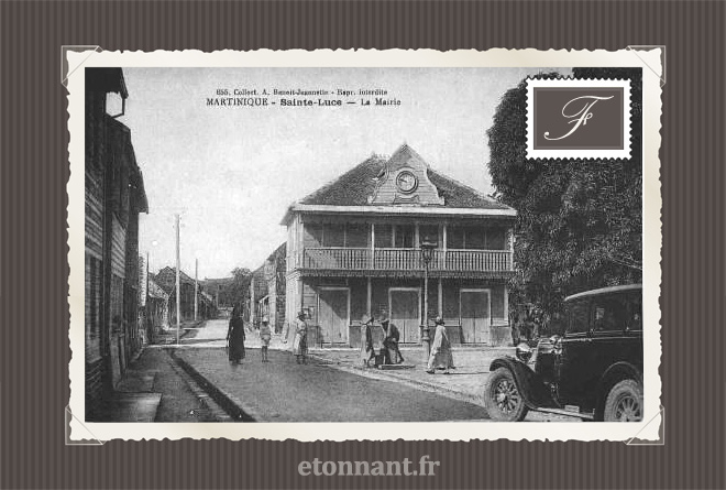 Carte postale ancienne de Sainte-Luce (972 Martinique)