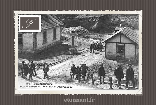 Carte postale ancienne : Commentry