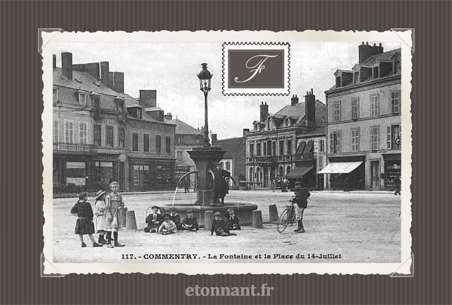 Carte postale ancienne : Commentry