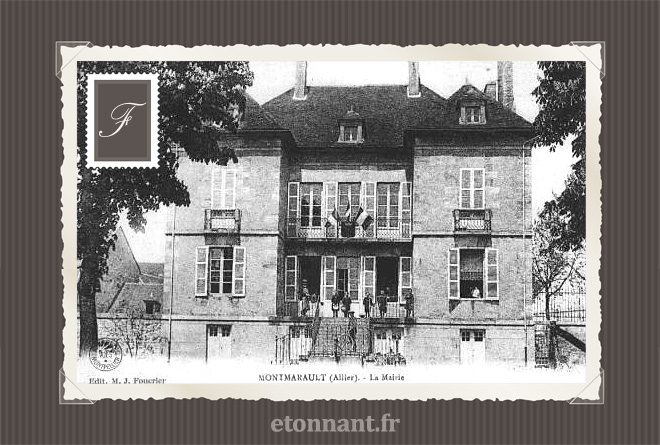 Carte postale ancienne : Montmarault