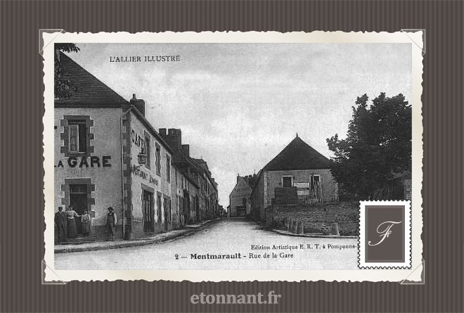 Carte postale ancienne : Montmarault