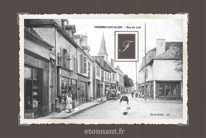 Carte postale ancienne : Varennes-sur-Allier
