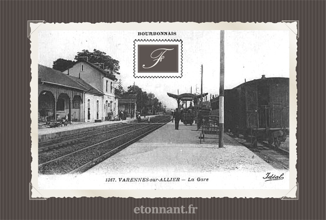 Carte postale ancienne : Varennes-sur-Allier