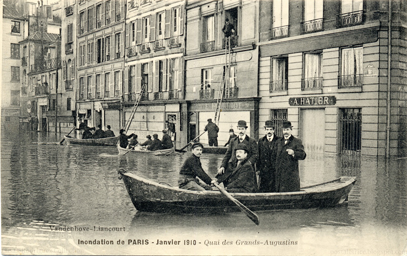 inondation de paris 1910