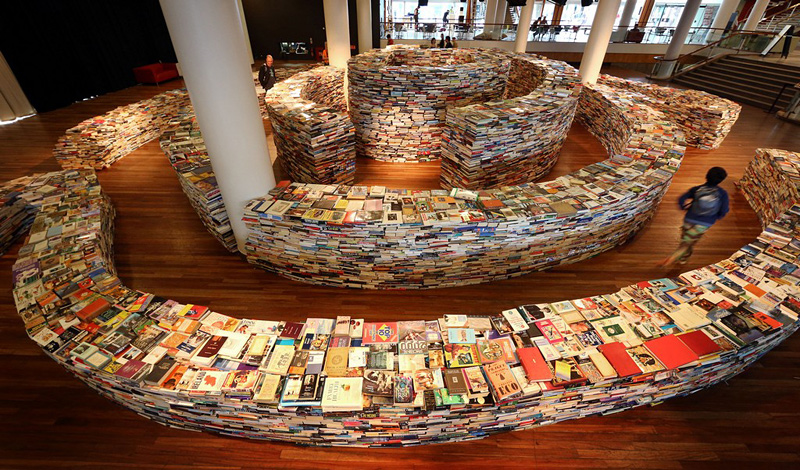 labyrinthe de livres
