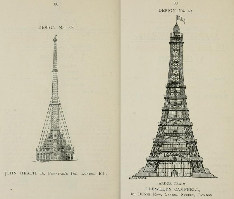 tour Eiffel à Londres