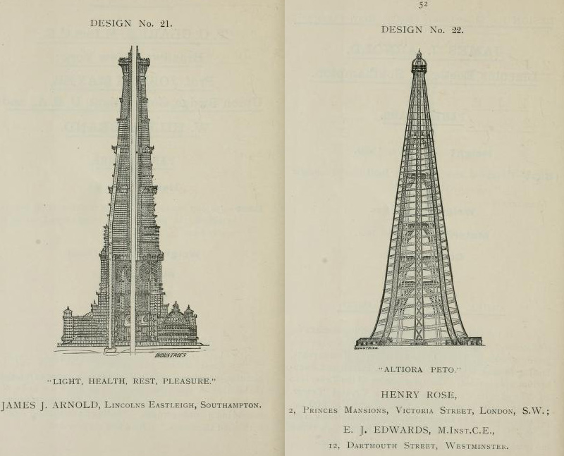 tour Eiffel à Londres