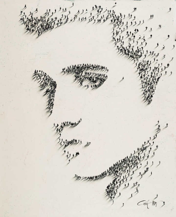 portrait d'Elvis Presley