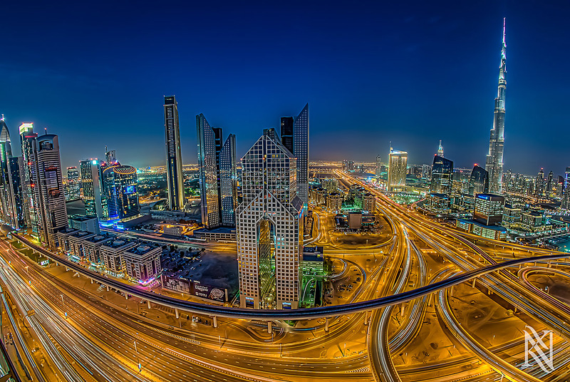 paysage urbain de Dubaï