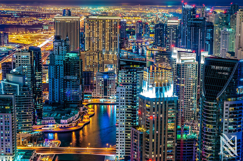 paysage urbain de Dubaï