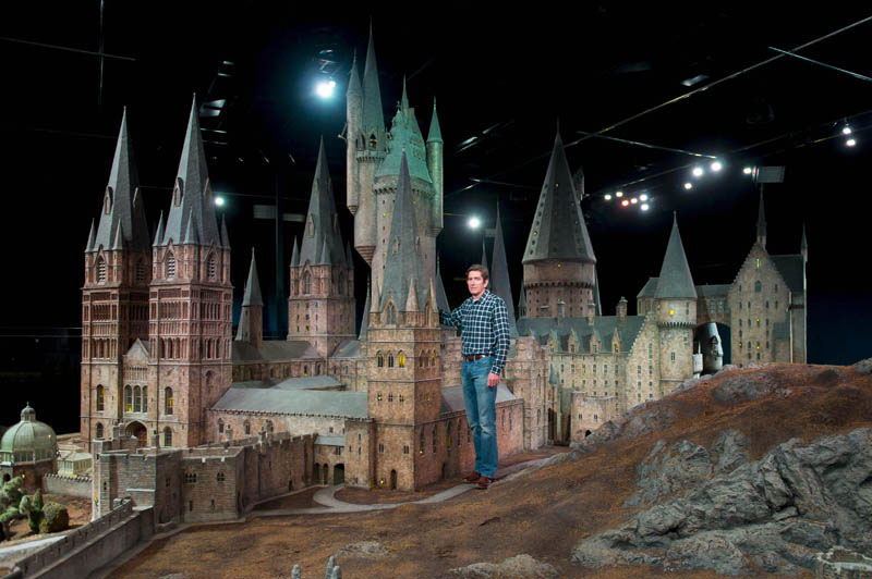 maquette du château de Poudlard dans Harry Potter