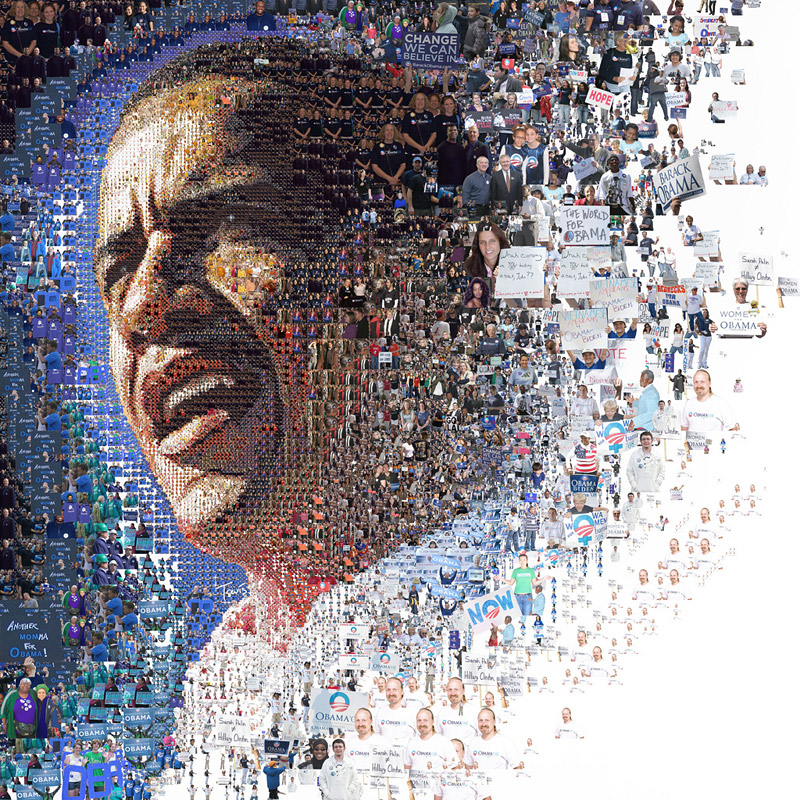 portrait de Barack Obama