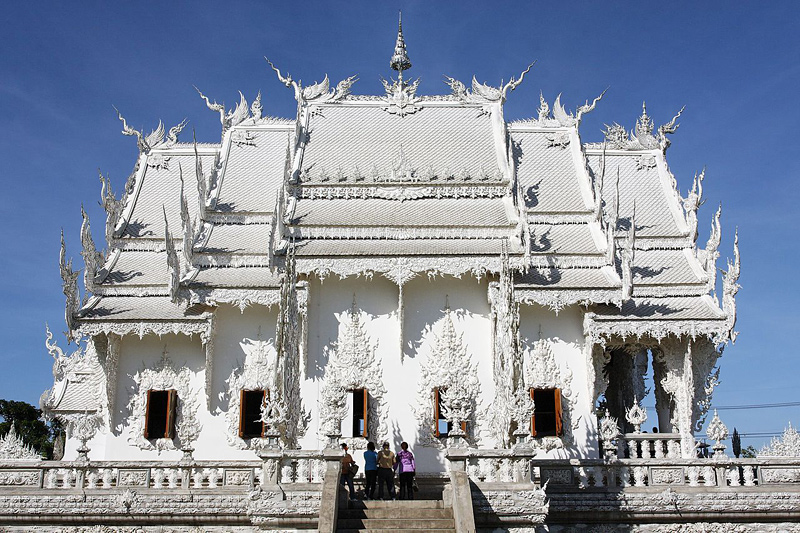 Le Temple Blanc en Thaïlande
