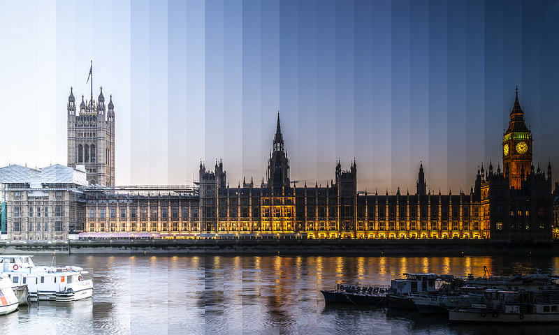 Westminster, Londres, photographié au fil du temps