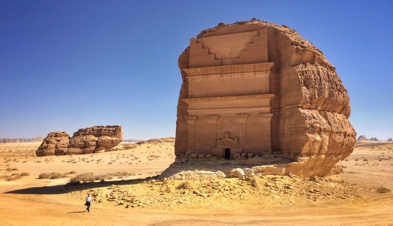 Qasr al-Farid, tombeau solitaire dans le désert d'Arabie Saoudite