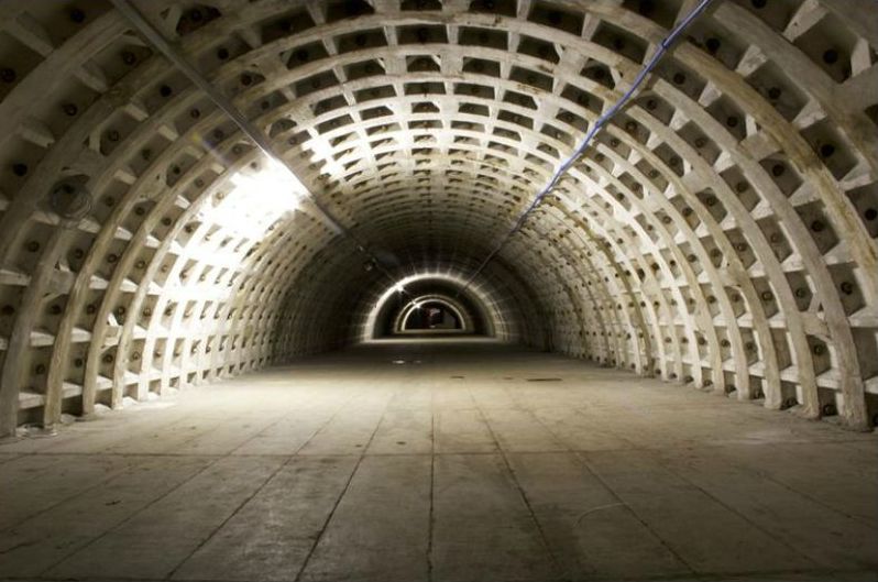 Abri anti bombardement de la Seconde Guerre mondiale à Londres transformé en la plus grande ferme souterraine du monde