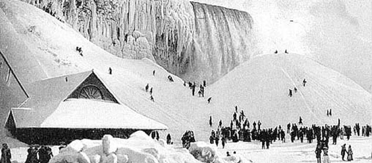 chutes du Niagara gelées