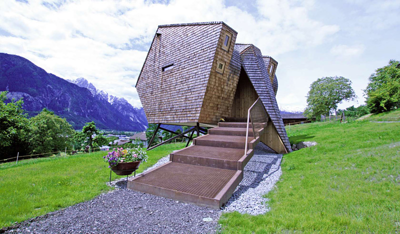 Maison insolite en Autriche