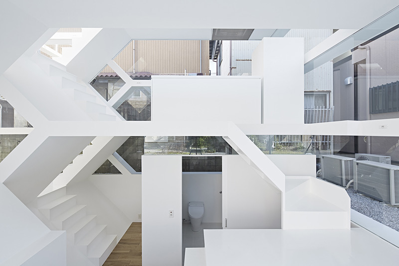 S-House, une maison transparente au Japon