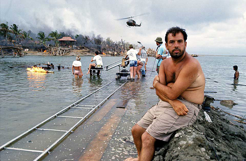 Francis Ford Coppola lors du tournage d'Apocalypse Now