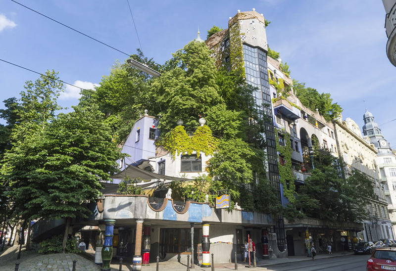 architecture de Friedensreich Hundertwasser