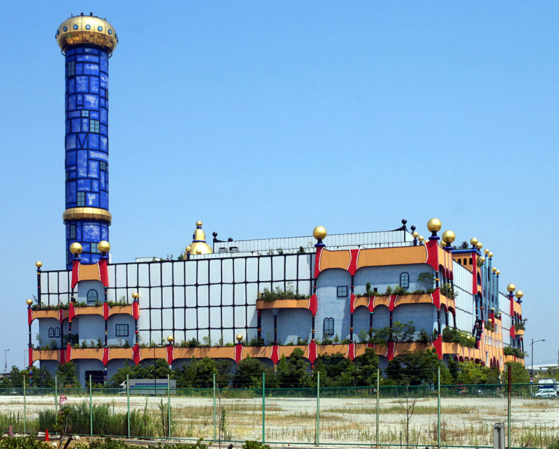 architecture de Friedensreich Hundertwasser