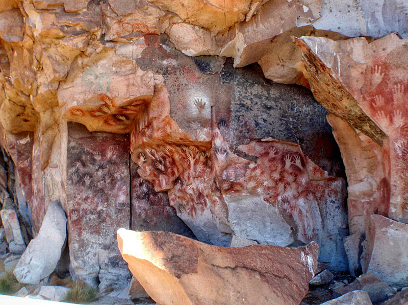 Cueva de las Manos, la Grotte des Mains en Argentine