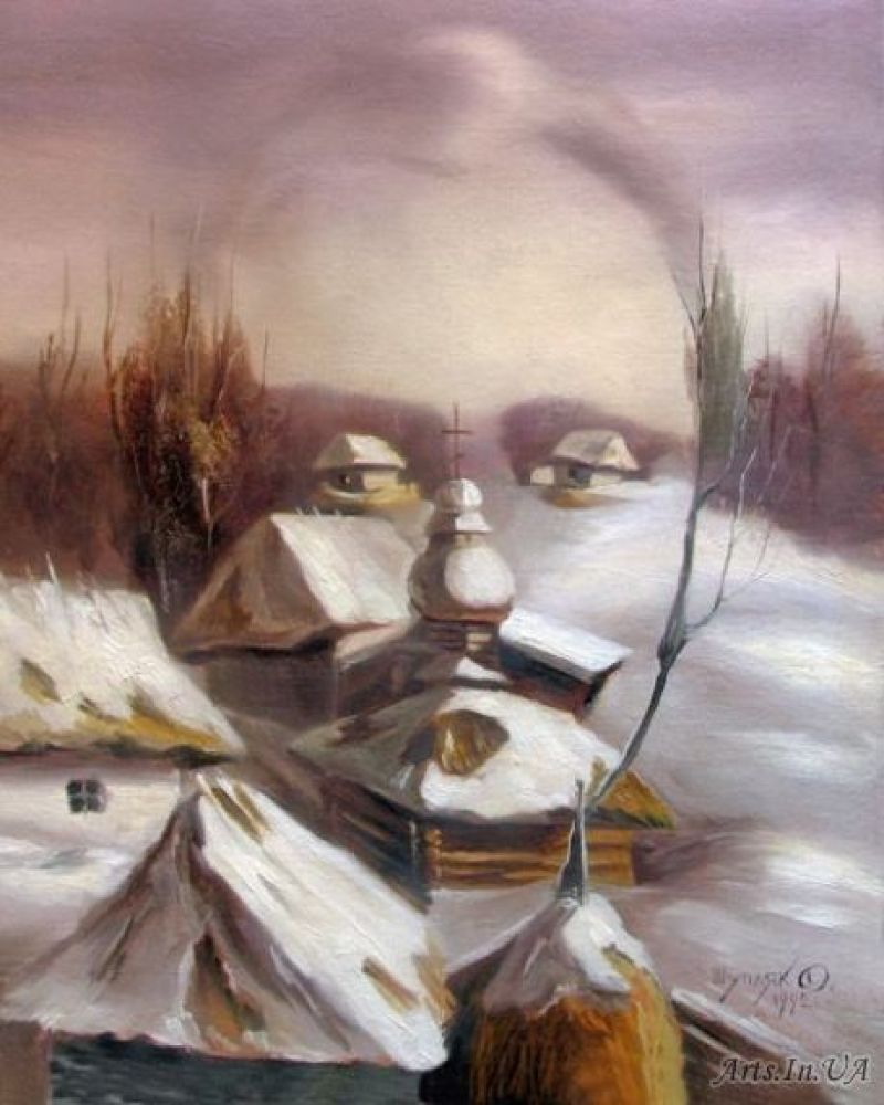 Peintures à illusion d'optique d'Oleg Shuplyak