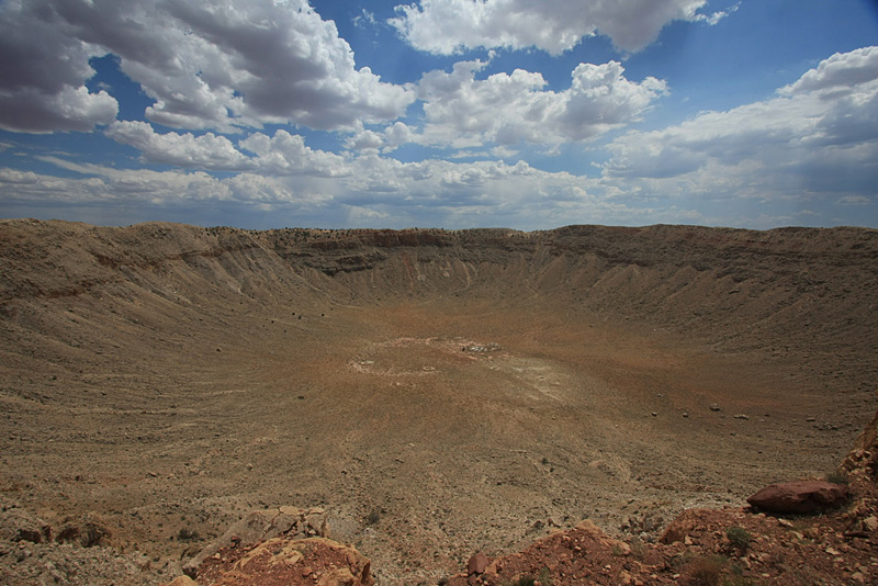 Meteor crater en Arizona